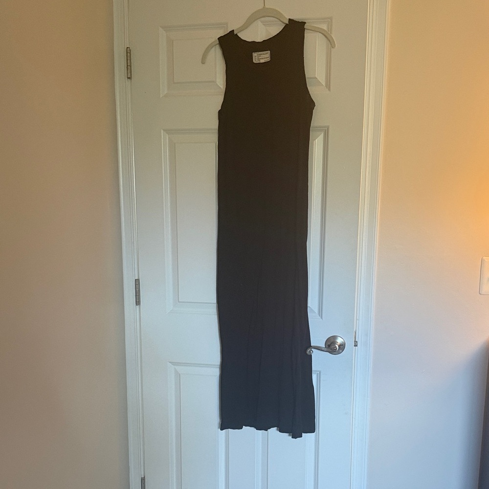 Current/Elliott Black Sleeveless Maxi Dress